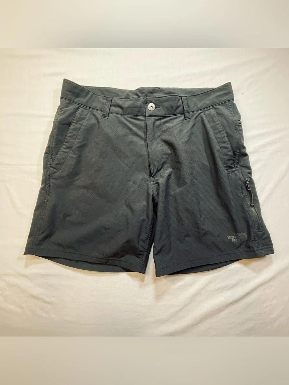 North Face Rolling Sun Packable Shorts Flashdry Mens 32* Black Hiking Outdoor
